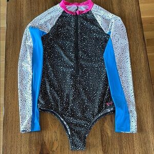 Nike Kids - Polka Dot One Piece Swimsuit - Size XL Girls